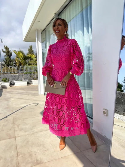 Charlize™ - Vestido de encaje romántico
