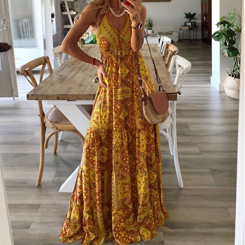 Kairi – Vestido Sin Mangas Boho