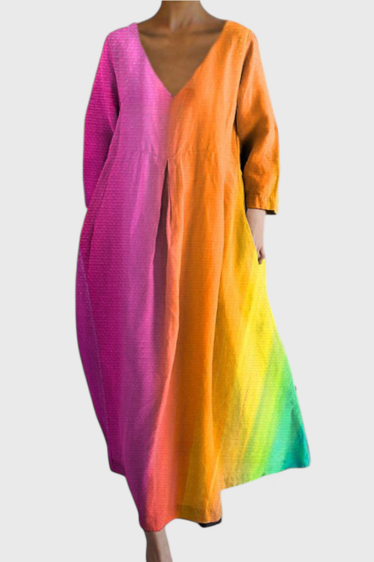 NAOMI – VESTIDO MIDI ART BLOOM