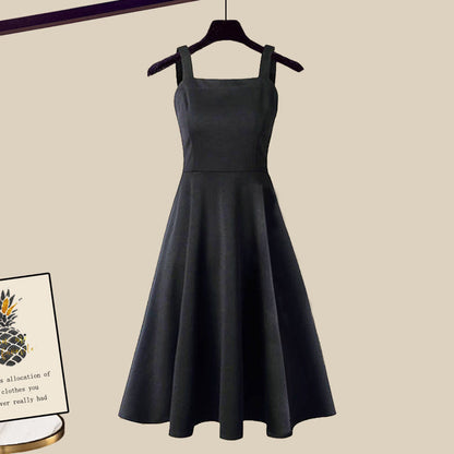 Clarissa - Conjunto de Vestido y Cárdigan