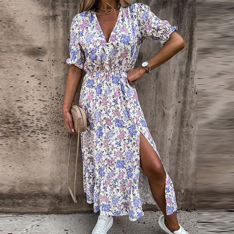Naila™ - Vestido Floral Elegante