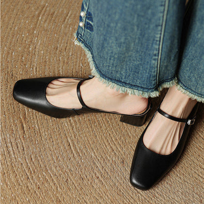Alicia – Mules de Piel Natural
