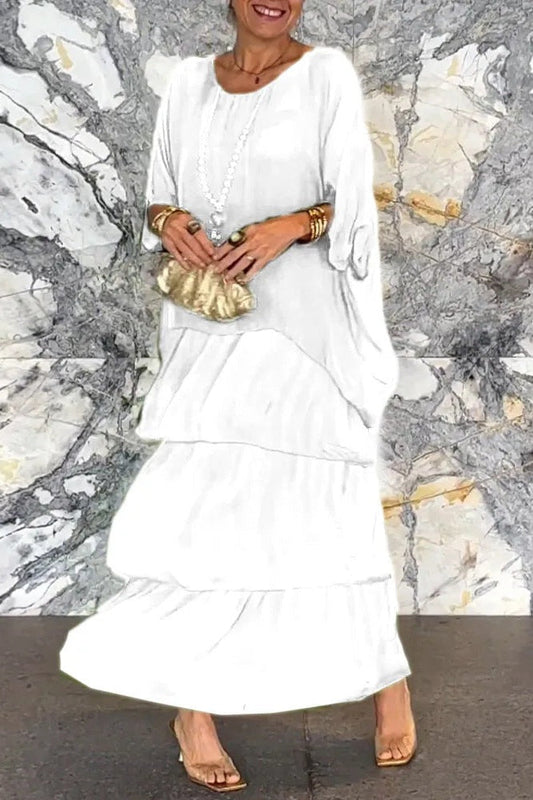 Vestido Cubierta Nora - Blanco