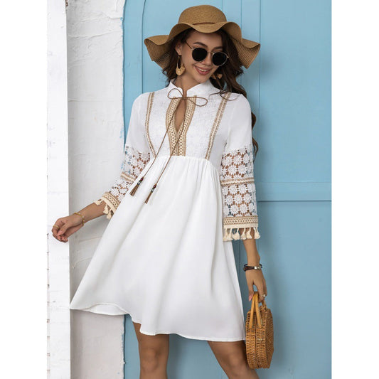 Velissa - Vestido Midi Boho para Mujeres