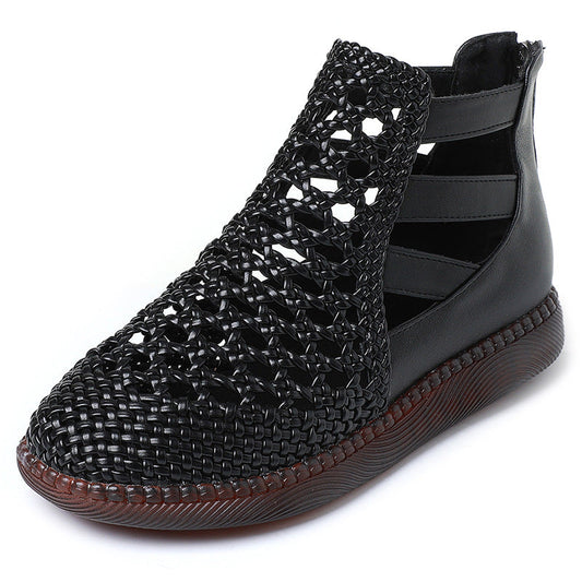 Bibiana - Sandalias de Cuero Chic