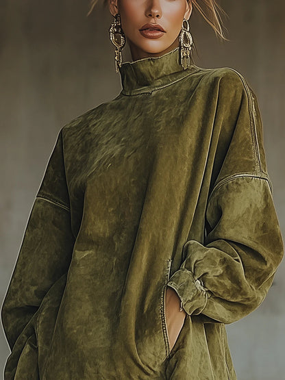 Narelsa | Vestido Oversized con Flecos