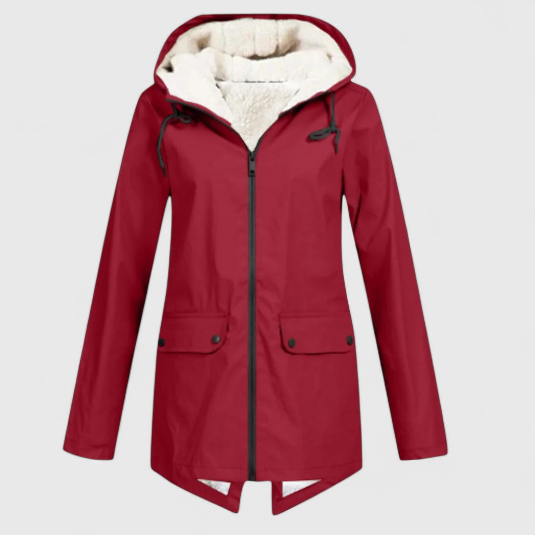 Mandy - Chaqueta de Forro Polar Impermeable