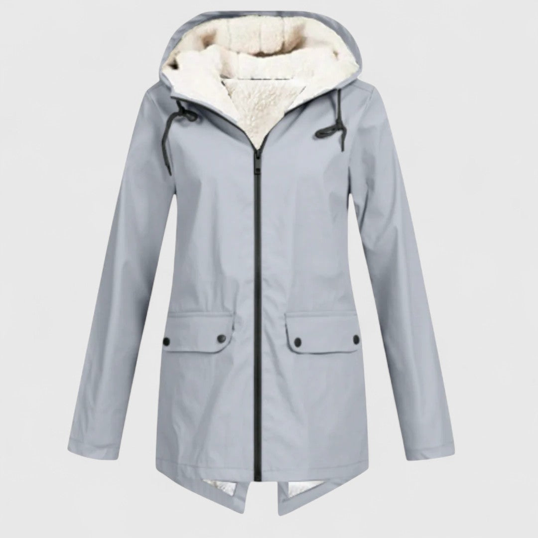 Mandy - Chaqueta de Forro Polar Impermeable