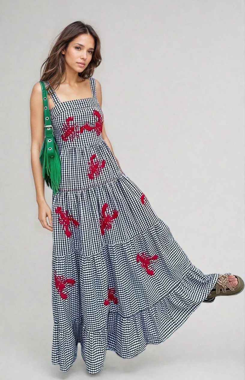 El Vestido Maxi Coastal Charm
