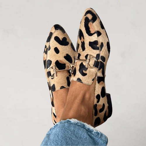 Claretta - Elegantes Mocasines Estampados