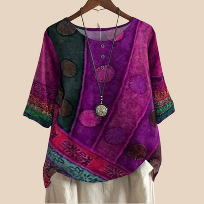 Valarie – Top Bohemio Colorido
