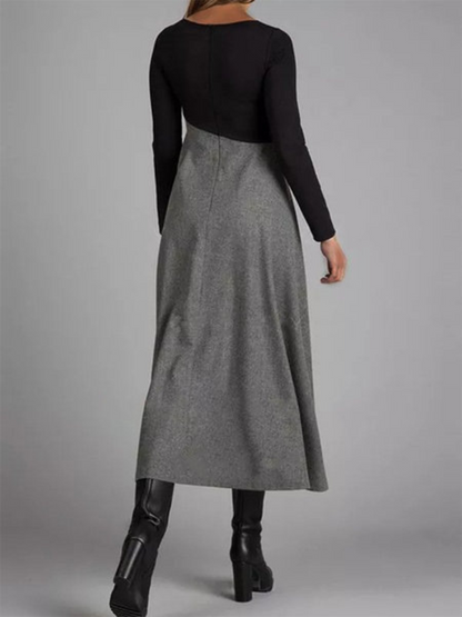 VESTIDO MAXI CRISTEL ELEGANTE