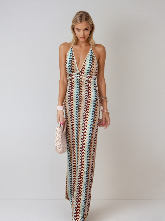 Dilara | Vestido Maxi Sin Espalda