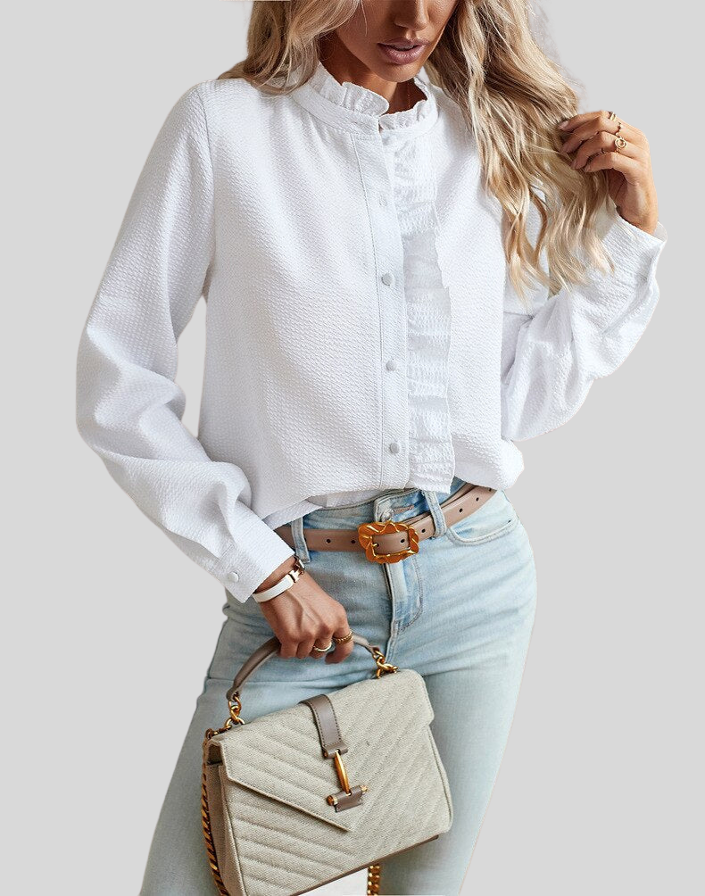 Addison™ - Blusa Elegante Hecha a Mano