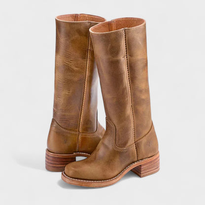 Botas Clásicas de Equitación con Caída Alta