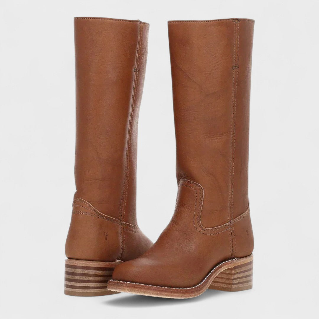 Botas Clásicas de Equitación con Caída Alta