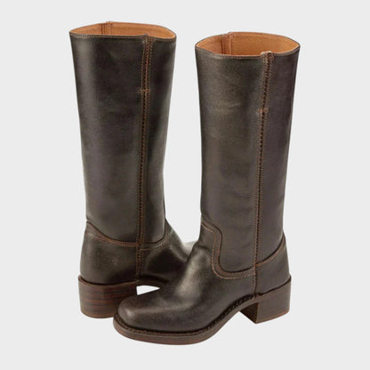 Botas Clásicas de Equitación con Caída Alta