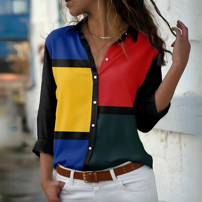 GEERTJE I BLUSA ESTAMPADA A LA MODA