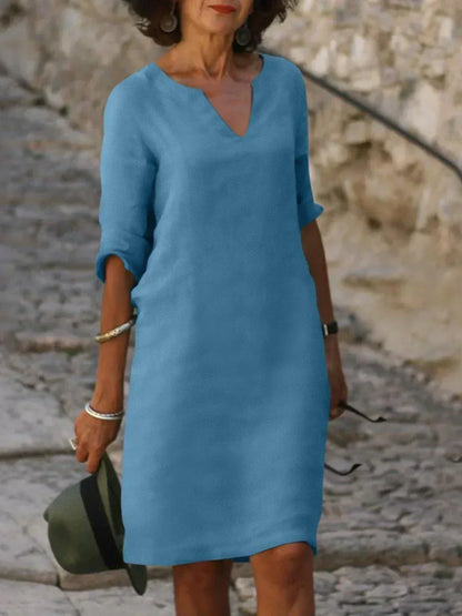 Maria | Vestido Elegante con Escote en V