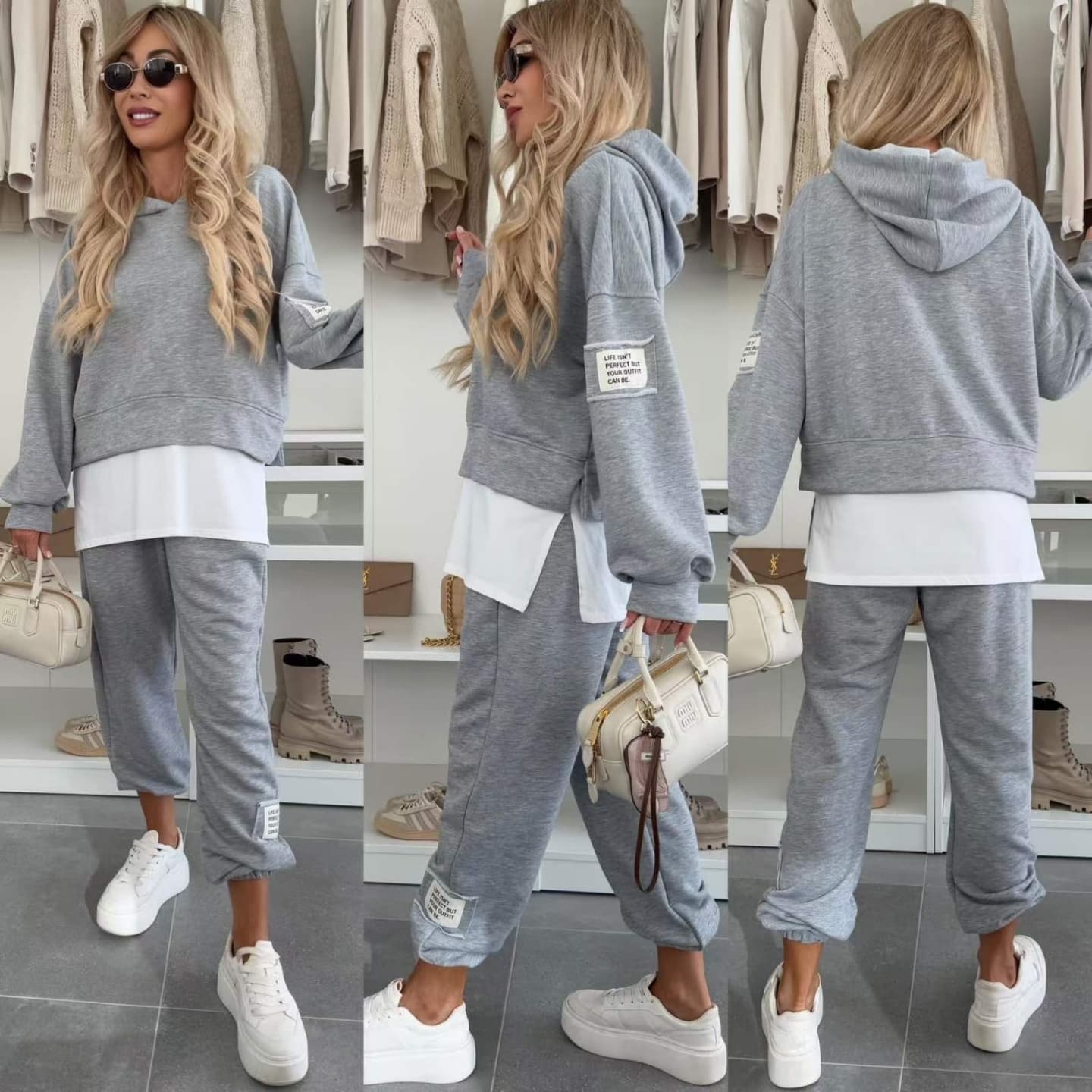 NANCY - CONJUNTO DE SUDADERA EFFORTLESS CHIC