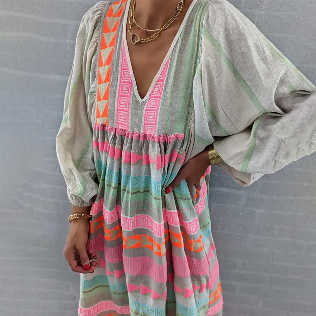 Sabrina | Vestido Boho Cómodo