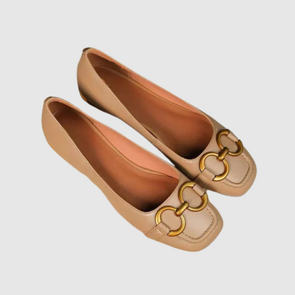 Marie™ | Bailarinas de noche de piel