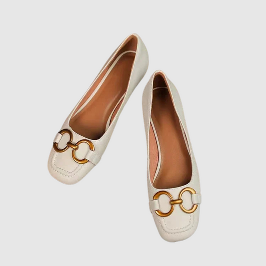 Marie™ | Bailarinas de noche de piel