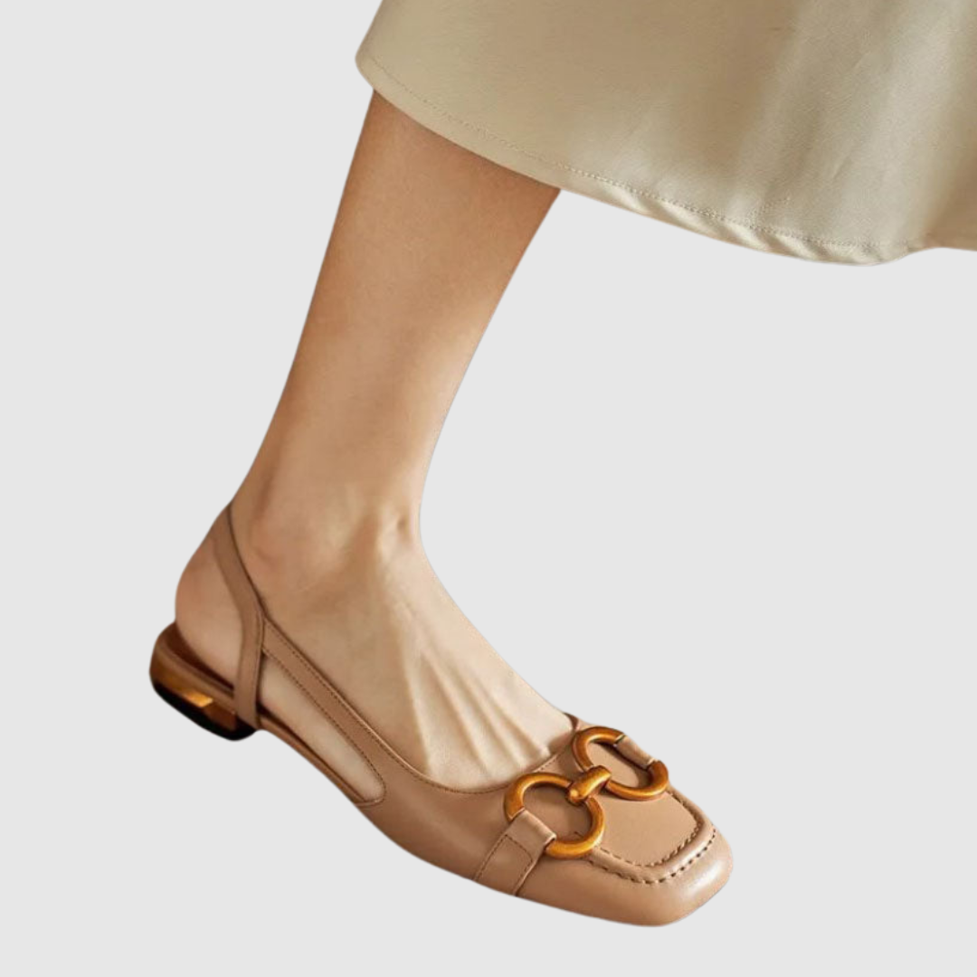 Juliette™ | Bailarina con talón descubierto