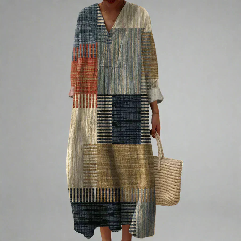 VESTIDO ABSTRACTO IRIS