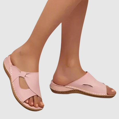 Gaelle - Sandalias de piel cómodas