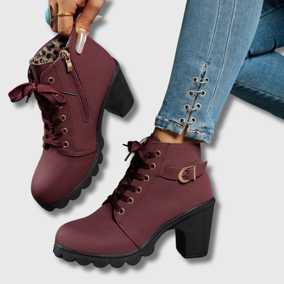 Marcella - Botas Elegantes de Cuero