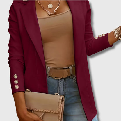 Noémie - Chaqueta Larga Elegante para Mujeres Edición Limitada