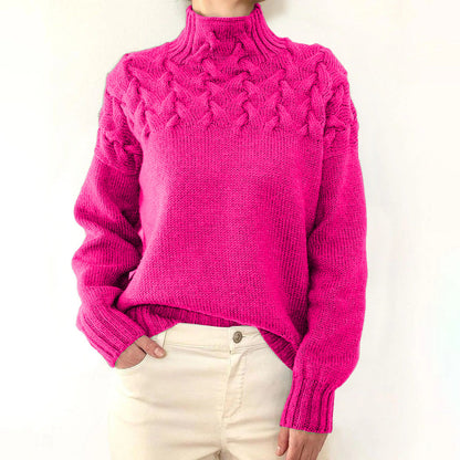 Elena | Suéter de Cuello Alto de Lana