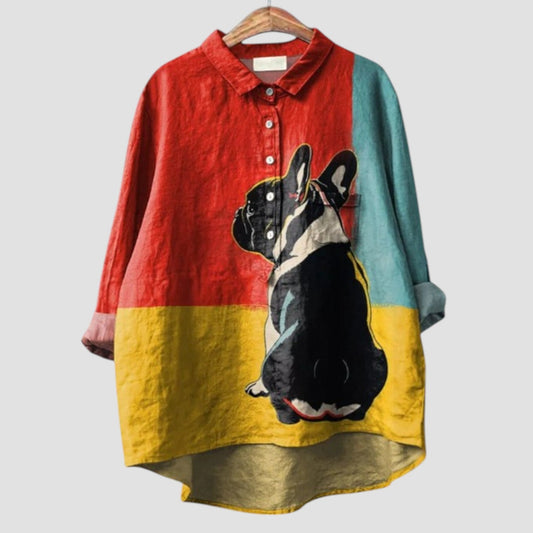 Velira™ | 2025 – Blusa Bulldog Pop