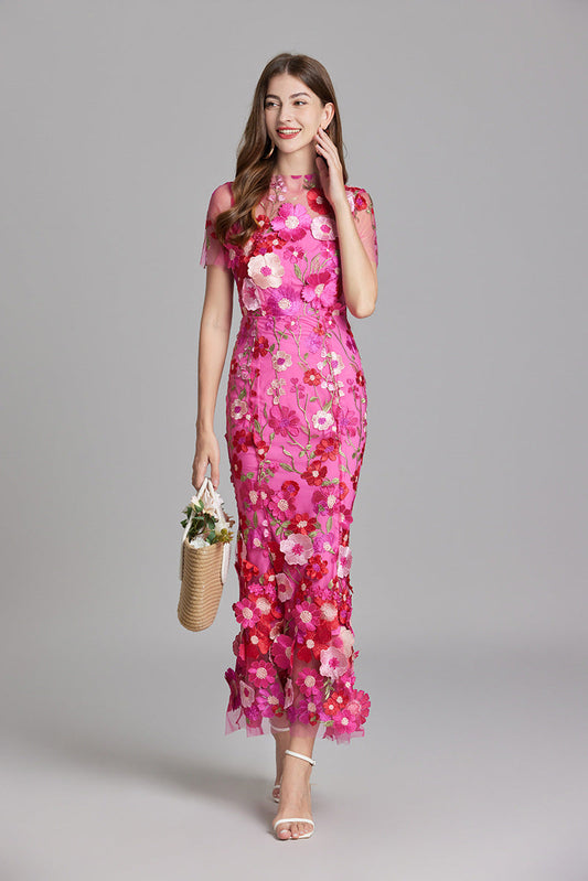 Solara - Vestido Floral Finesse