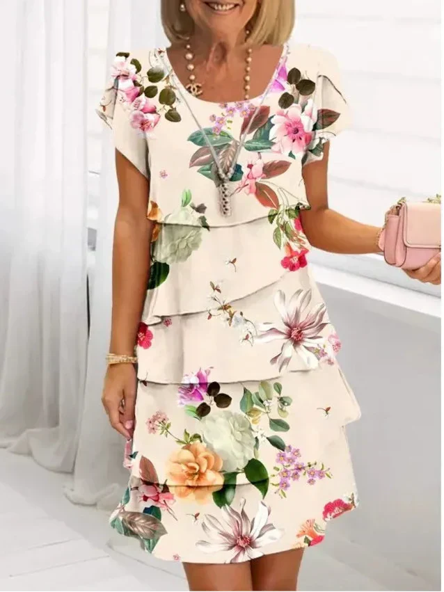 Helena | Vestido Elegante con Volantes