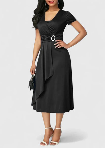 Zhyrelle | Vestido Midi Elegante