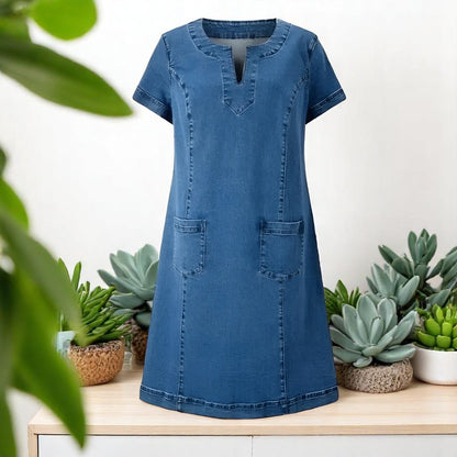 CARYS – VESTIDO DE DENIM SUAVE