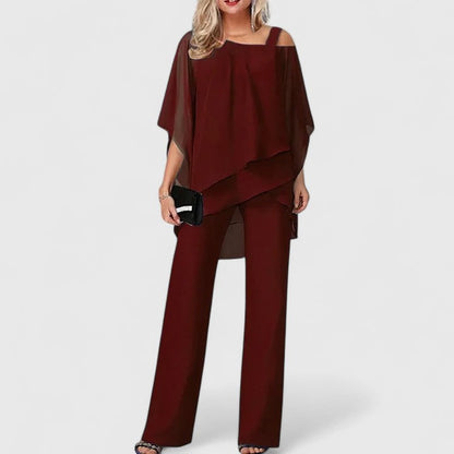AYRELIANA – CONJUNTO DE PANTALÓN ELEGANTE DE DOS PIEZAS