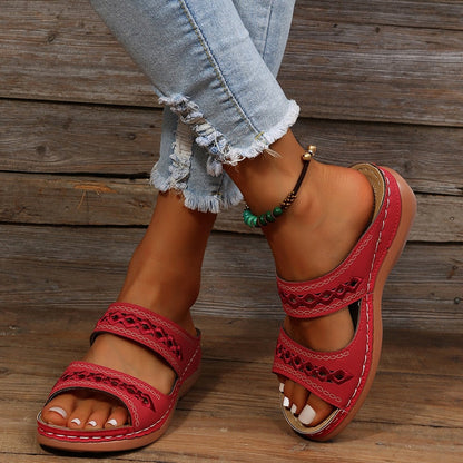 Allyssons - Sandalias ortopédicas cómodas para mujeres