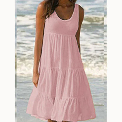 Layla™ - Vestido Mini Sin Mangas Boho