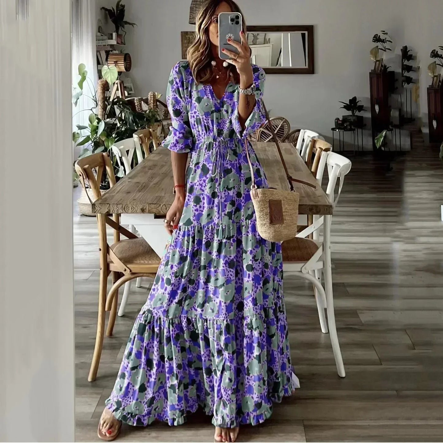 Crizza | Vestido Bohemio Elegante