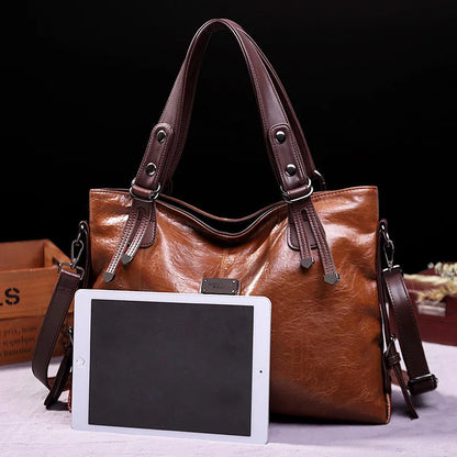 Aralyn - Bolso Tote de Cuero Suave Refinado