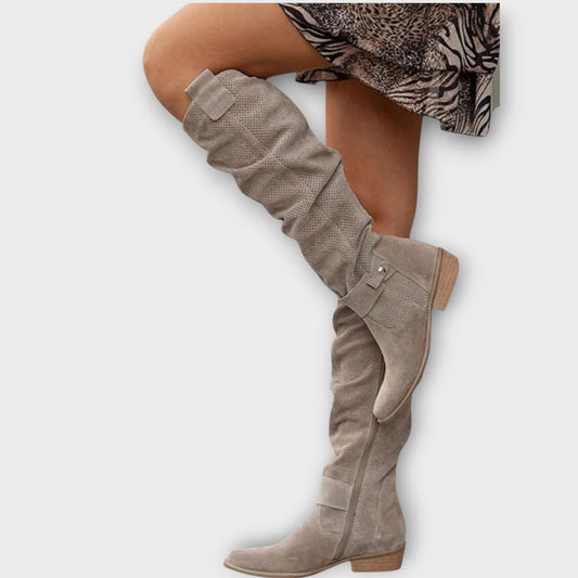 Botas Altas Arrugadas