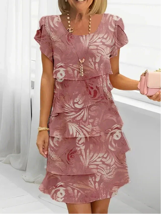 Deborah | Vestido Elegante con Volantes