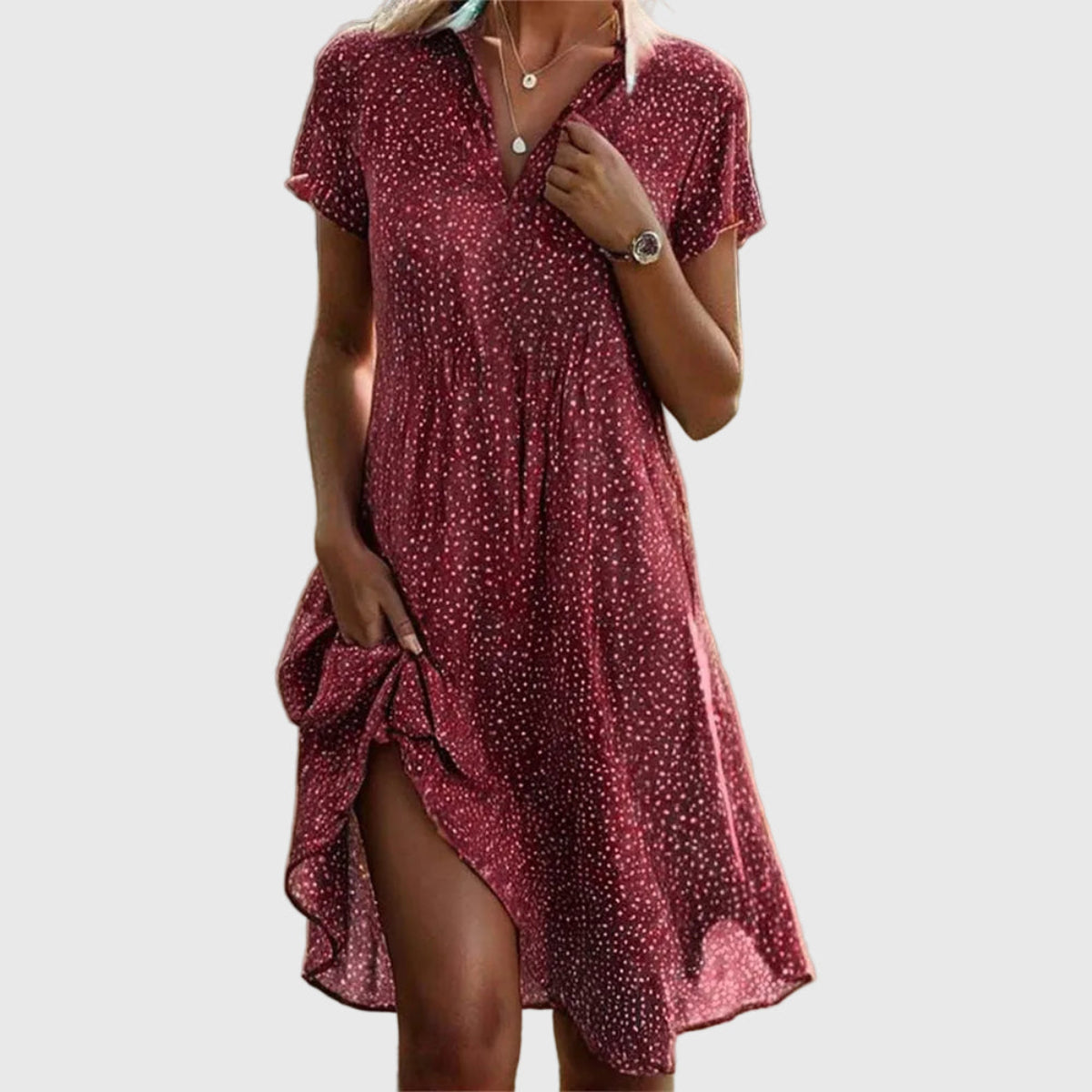 Paz | Vestido Midi de Lujo