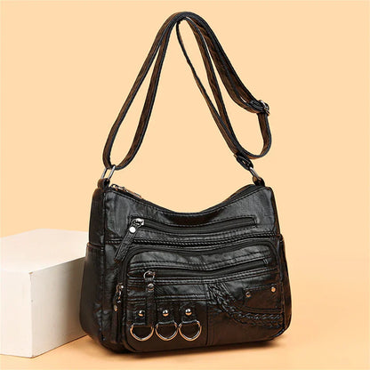 Lilith - Bolso Cruzado Multi-Capa Atemporal