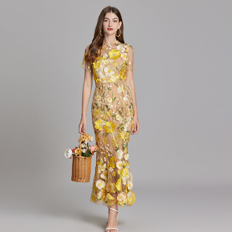Solara - Vestido Floral Finesse