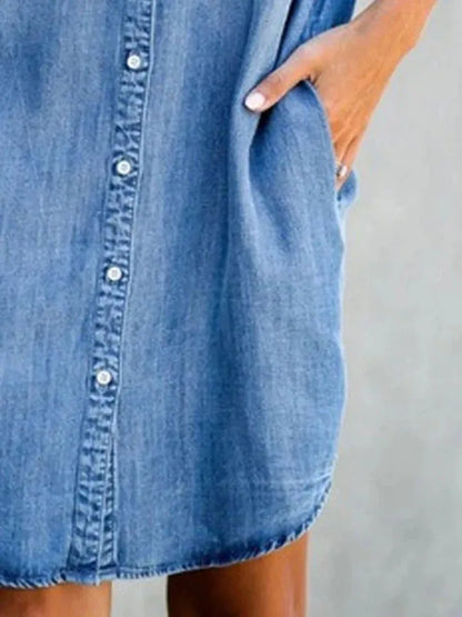 Jessa | Vestido de Denim Atemporal