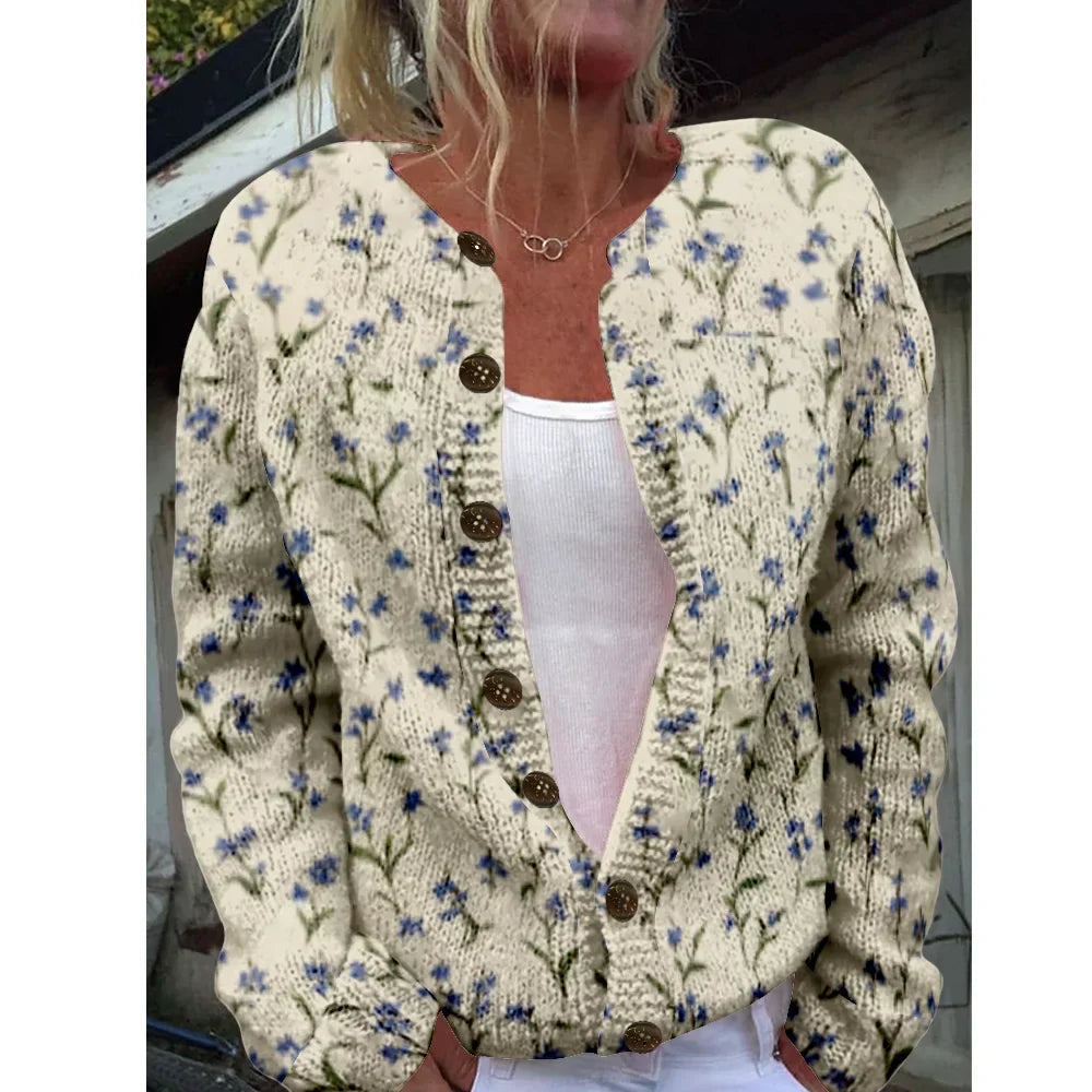 Marie | Cardigan chic con estampado